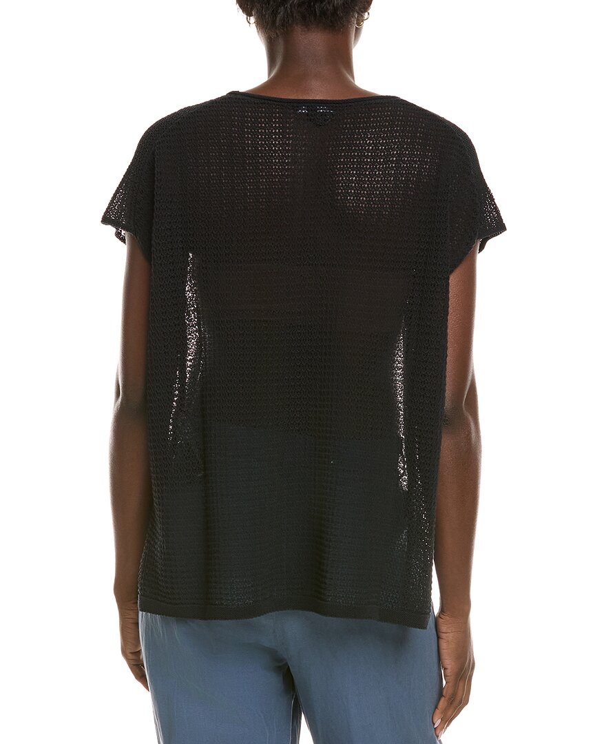 Eileen Fisher Jewel Neck Sweater