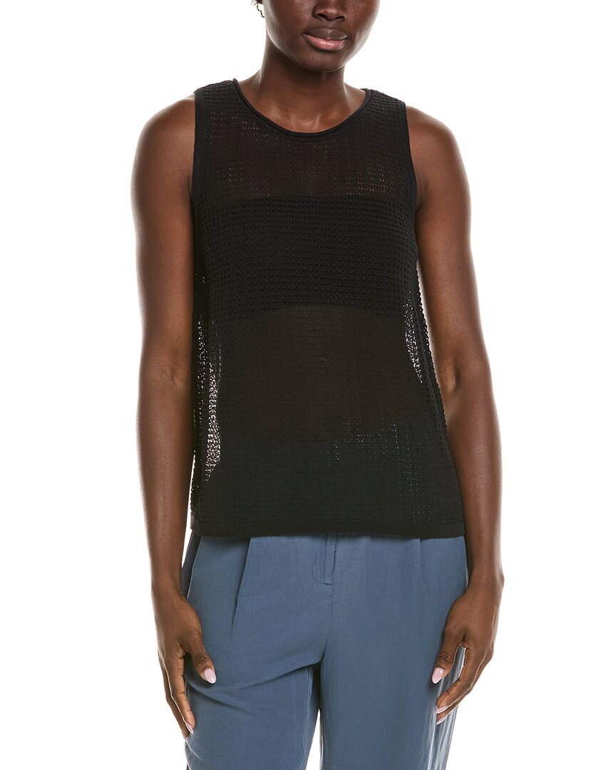 Eileen Fisher Textured Sweater Tank