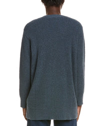 Eileen Fisher Fluffy Cashmere-Blend Cardigan
