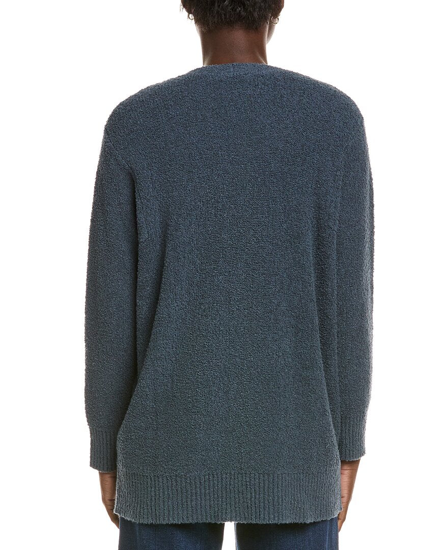 Eileen Fisher Fluffy Cashmere-Blend Cardigan