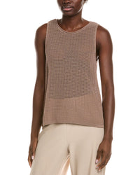 Eileen Fisher Textured Sweater Tank