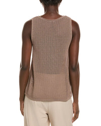 Eileen Fisher Textured Sweater Tank