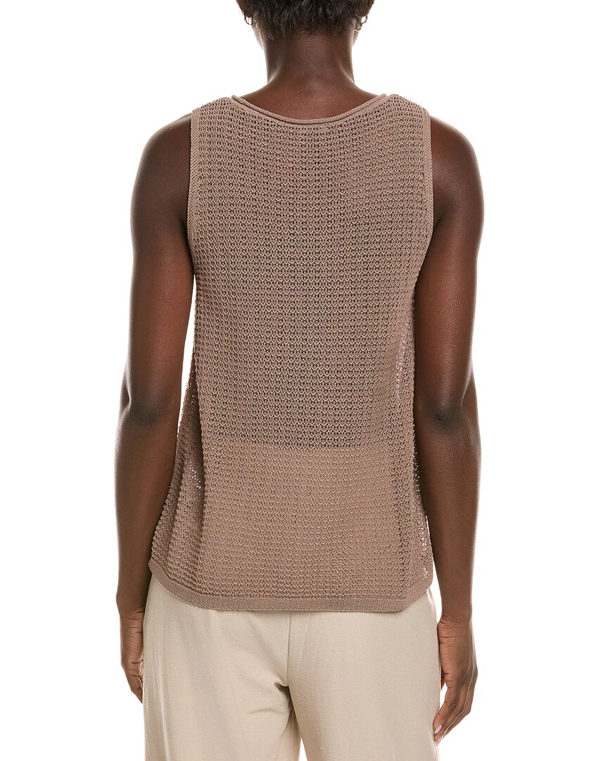 Eileen Fisher Textured Sweater Tank