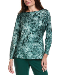 Lafayette 148 New York Dolman Silk-Blend Blouse