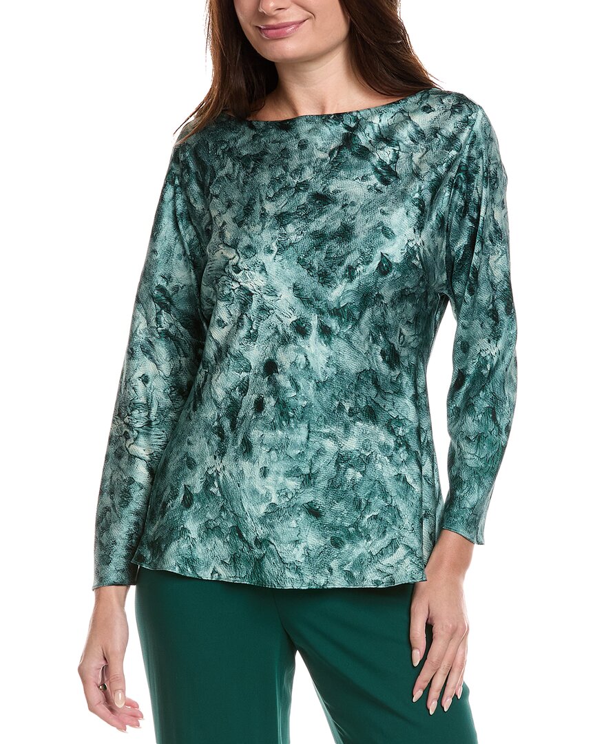 Lafayette 148 New York Dolman Silk-Blend Blouse