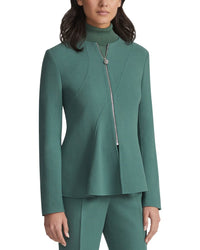 Lafayette 148 New York Lafayette 148 New York Collarless Flounced Hem Jacket