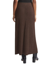 Lafayette 148 New York Ribbed Pull On Knit Skirt