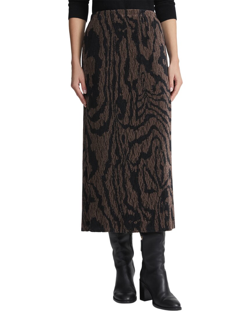 Lafayette 148 New York Plisse Midi Skirt