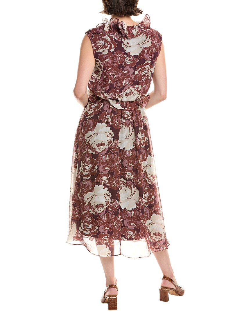 Rebecca Taylor Floral Midi Dress