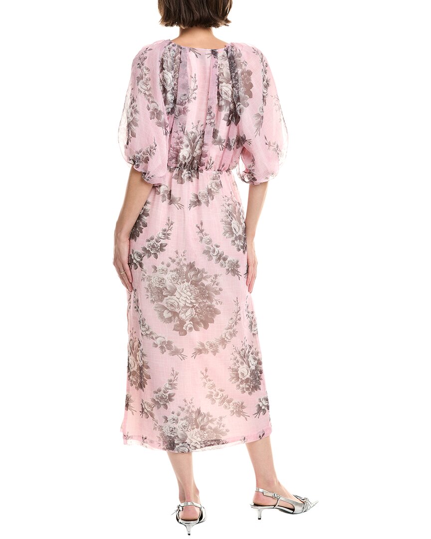 Rebecca Taylor Floral Midi Dress
