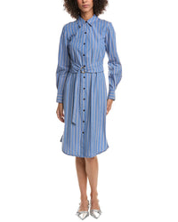 Derek Lam 10 Crosby Veronica Belted Shirtdress