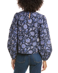 Derek Lam 10 Crosby Marlowe Long Sleeve Blouse