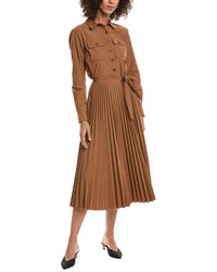 Derek Lam 10 Crosby Kenza Pleated Midi Dress