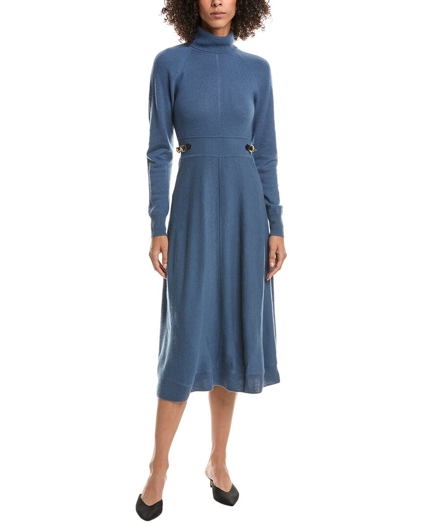 Derek Lam 10 Crosby Becky Horsebit Wool Sweaterdress