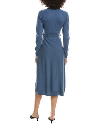 Derek Lam 10 Crosby Becky Horsebit Wool Sweaterdress