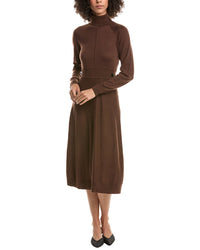 Derek Lam 10 Crosby Becky Horsebit Wool Sweaterdress
