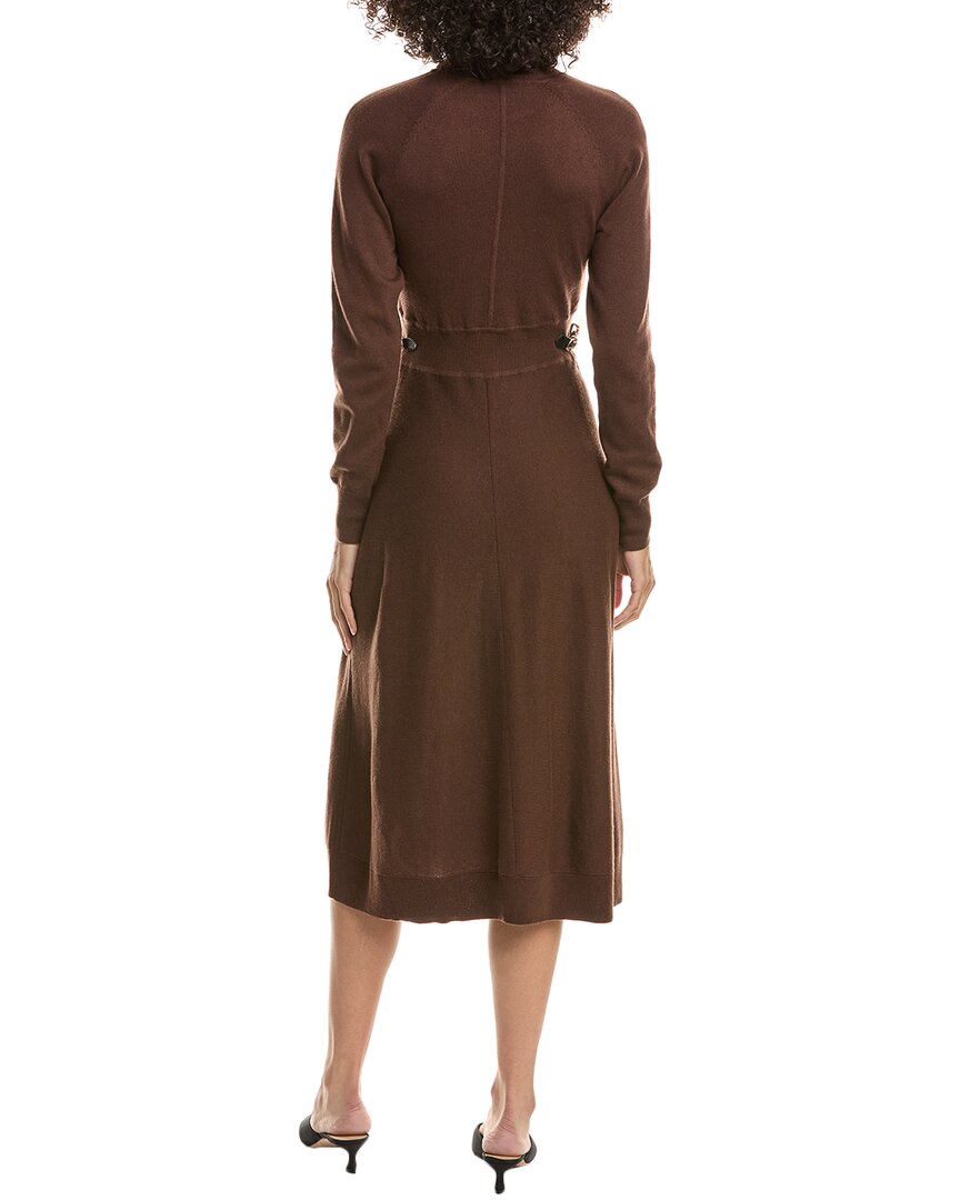 Derek Lam 10 Crosby Becky Horsebit Wool Sweaterdress