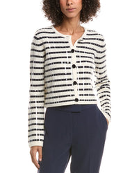 Derek Lam 10 Crosby Nebula Sequin Wool-Blend Cardigan
