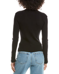 Derek Lam 10 Crosby Kassandra Mock Neck Wool-Blend Sweater