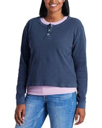 Life is Good® Life Is Good® Boxy Thermal Henley