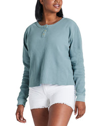 Life is Good® Life Is Good® Boxy Thermal Henley