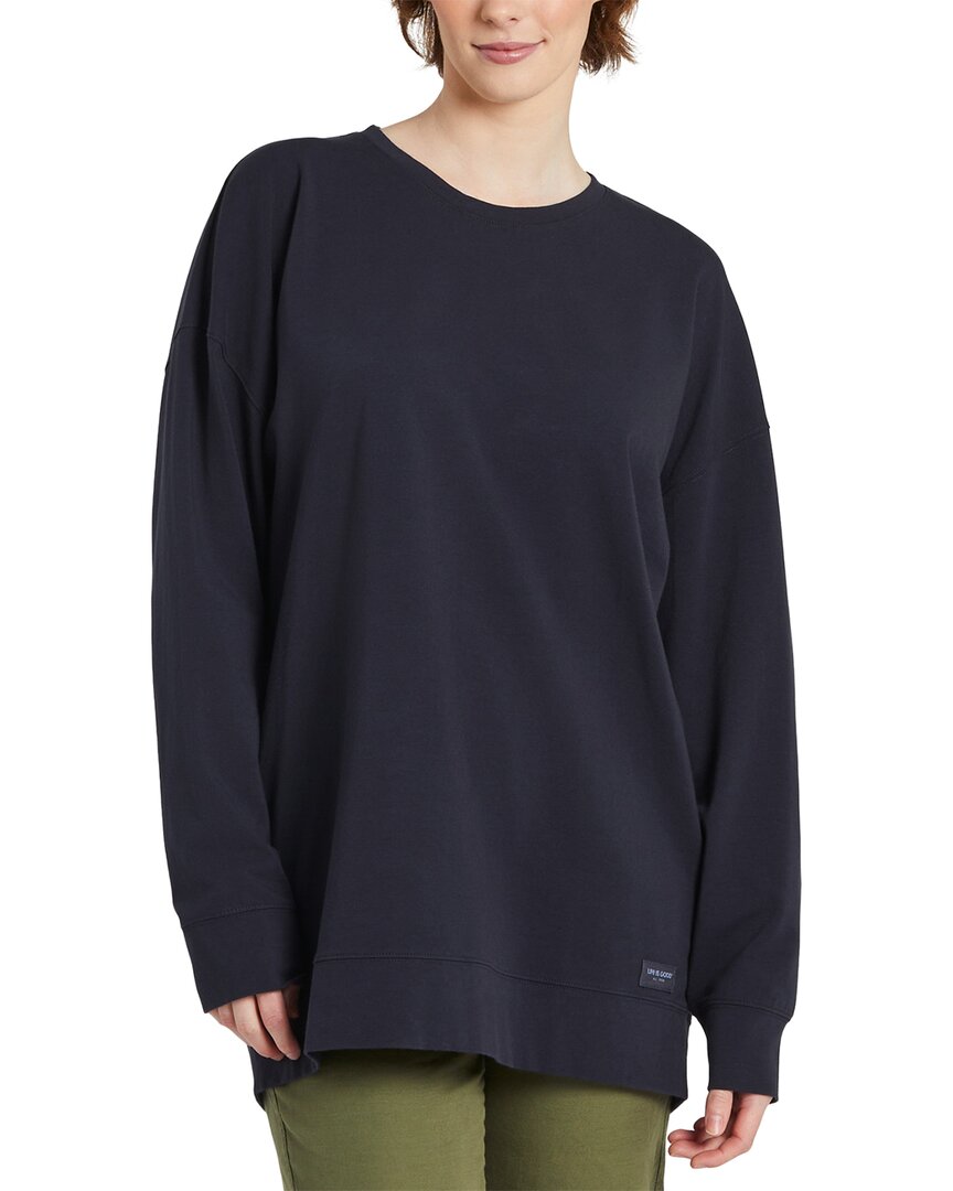 Life Is Good® Crusher Flex Oversized Crewneck Sweatshirt