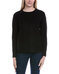 Jones New York Mix Stitch Crewneck Sweater