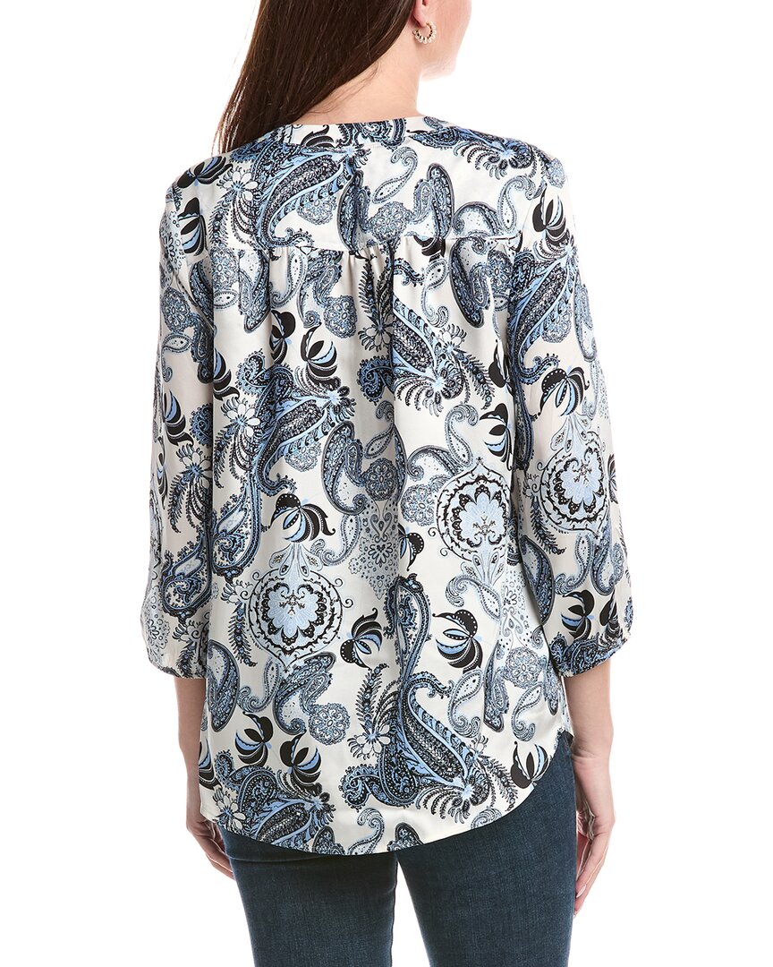 Jones New York V-Neck Tunic Blouse