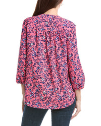 Jones New York V-Neck Tunic Blouse