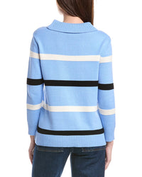 Jones New York Folded Mock Neck Sweater
