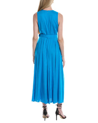 Diane Von Furstenberg Elliot Linen-Blend Midi Dress