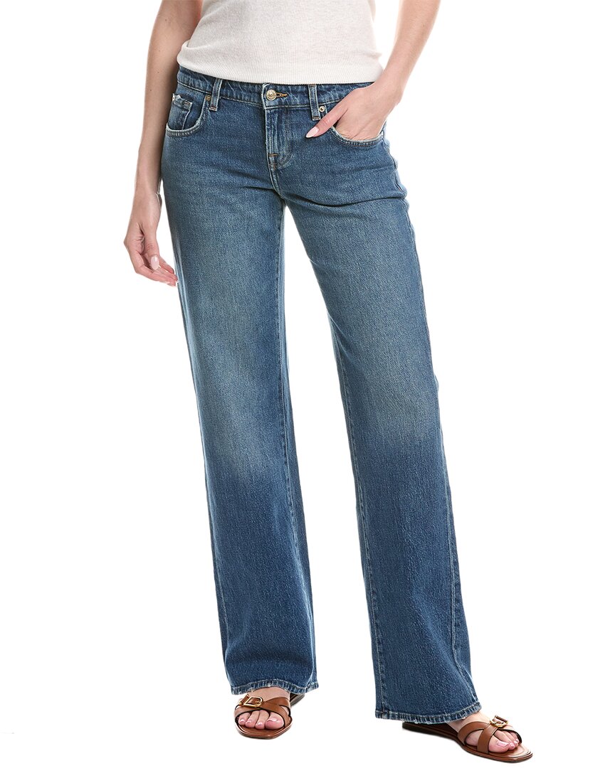 7 For All Mankind Low Straight Jean