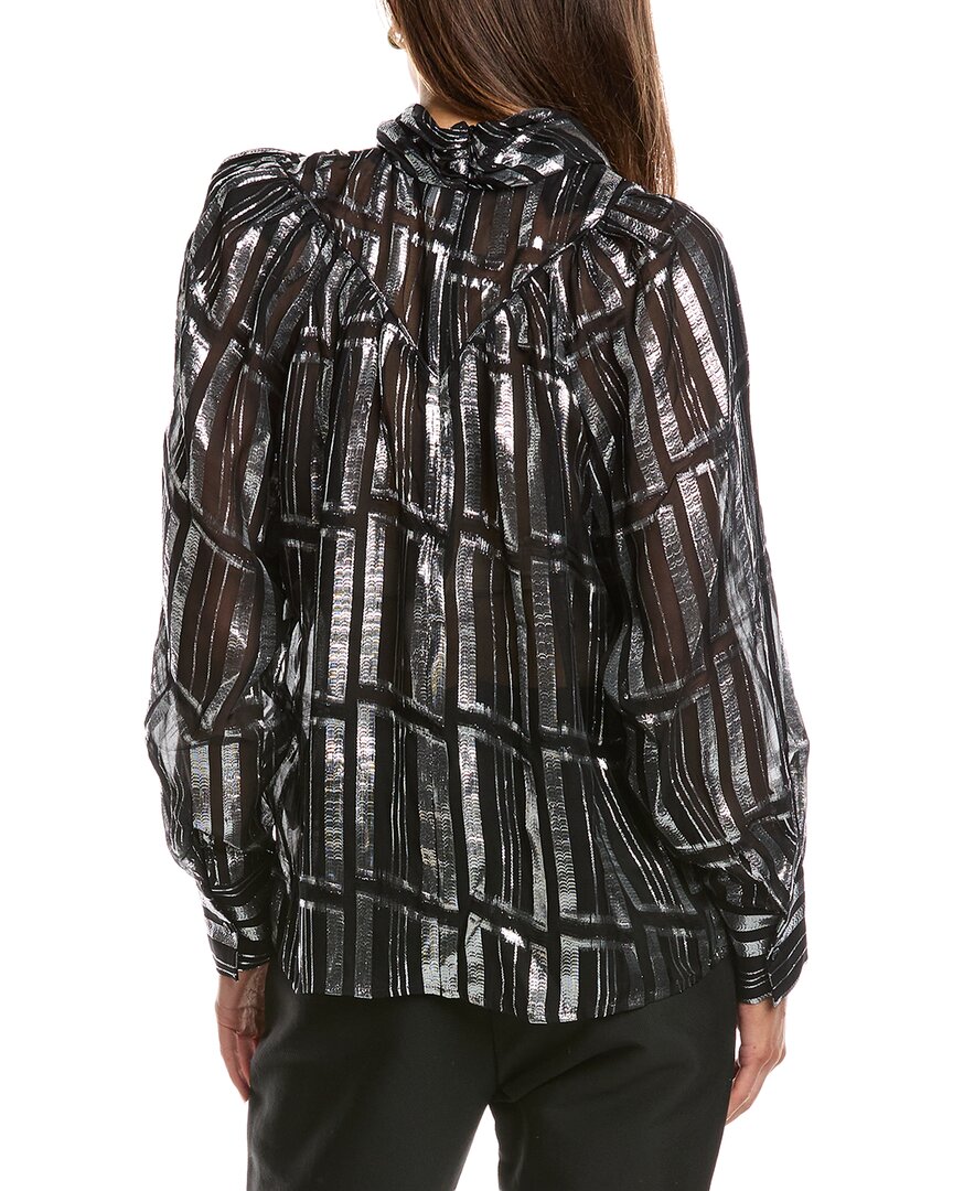 Iro Claireta Silk-Blend Top