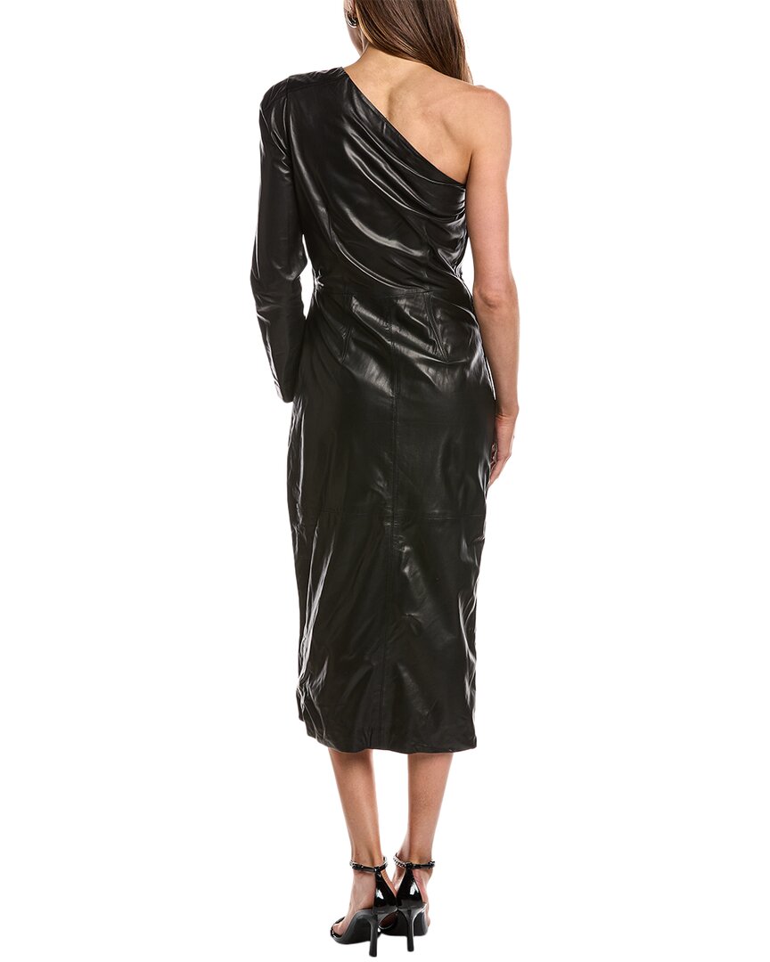 Iro Navae Leather Midi Dress
