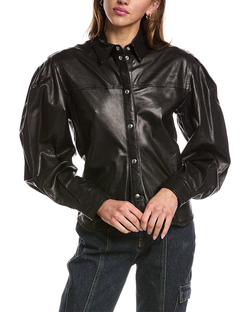 Iro Mizio Leather Shirt