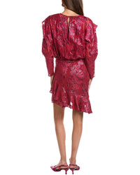 Iro Murai Silk-Blend Mini Dress