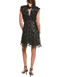 Iro Leven Silk-Blend Mini Dress