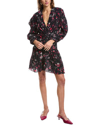 Iro Diplo Silk-Blend Mini Dress