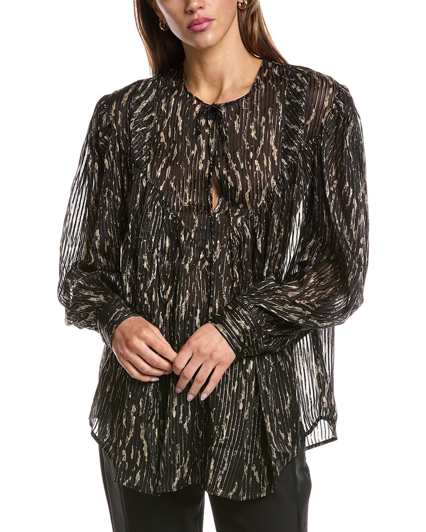 Iro Artya Silk-Blend Top
