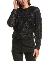 Iro Mabel Silk-Blend Top