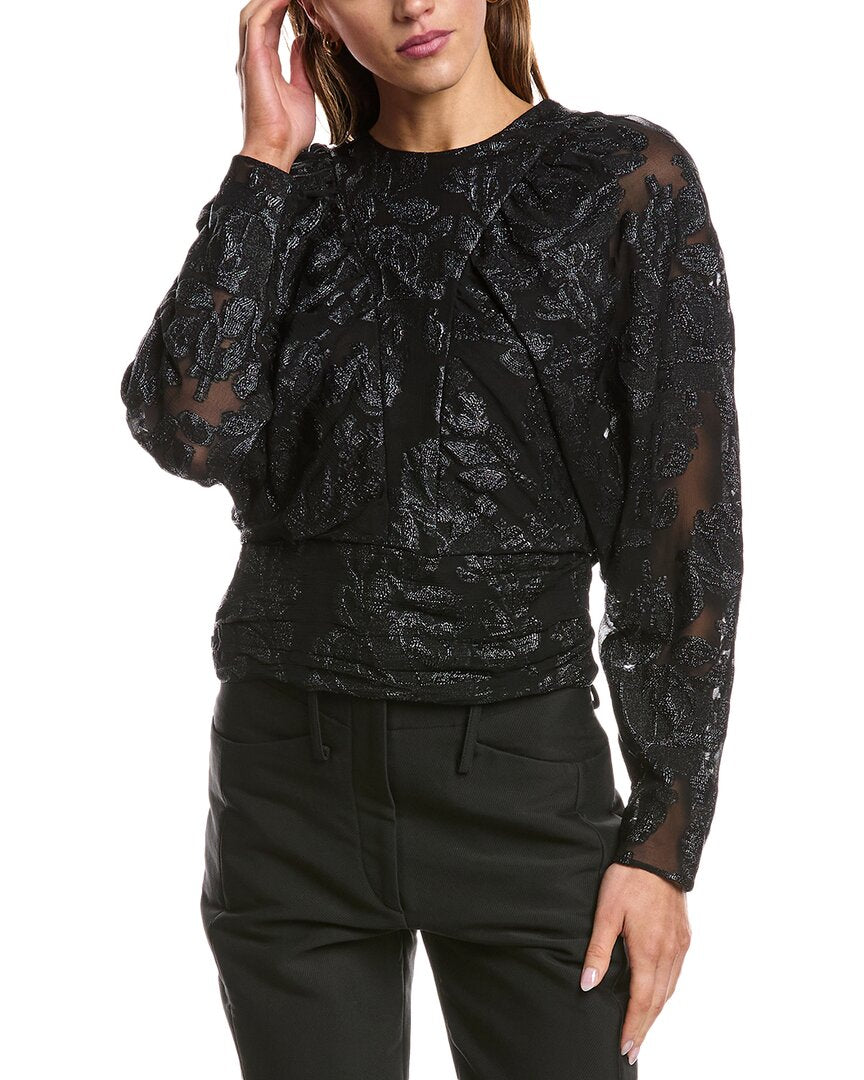 Iro Mabel Silk-Blend Top