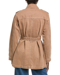 Triarchy Nicola Cropped Trench Coat