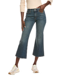 Triarchy Margaret Malibu Vintage Indigo Crop Flare Jean