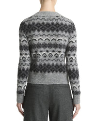 Vince Fairisle Alpaca-Blend Cardigan