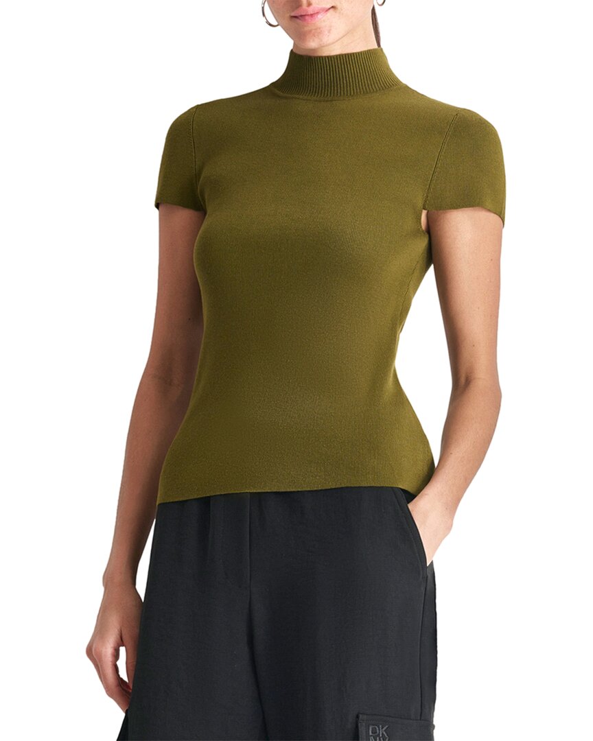 Dkny Mock Neck Sweater