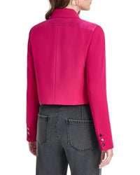 Dkny Cropped Two-Button Blazer