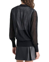 Dkny Sheer Cardigan
