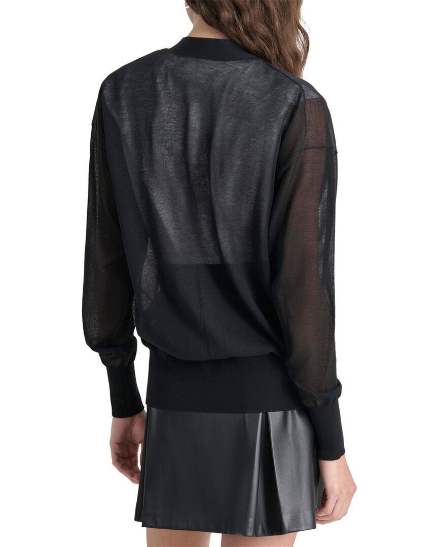 Dkny Sheer Cardigan
