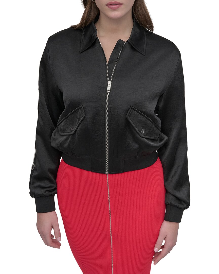 Dkny Logo Bomber Jacket
