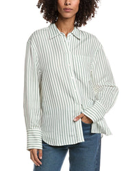 Lyra & Co Linen-Blend Shirt